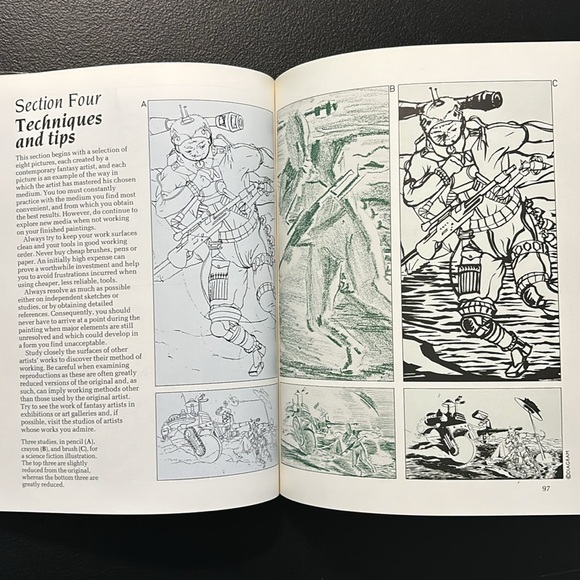 Vintage Book - Fantasy Art, Bruce Robertson, 1988, Hardback, Technique, Mythical - Picture 12 of 16